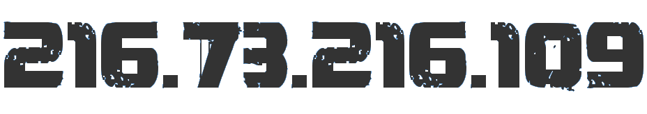 Your IP address: 216.73.216.109